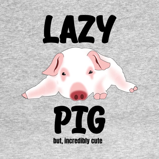 Lazy Pig by bluehair